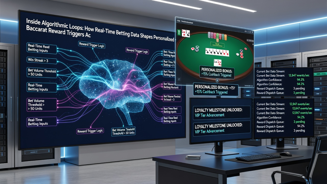 Illustration of mobile network nodes processing baccarat betting sequences in real time