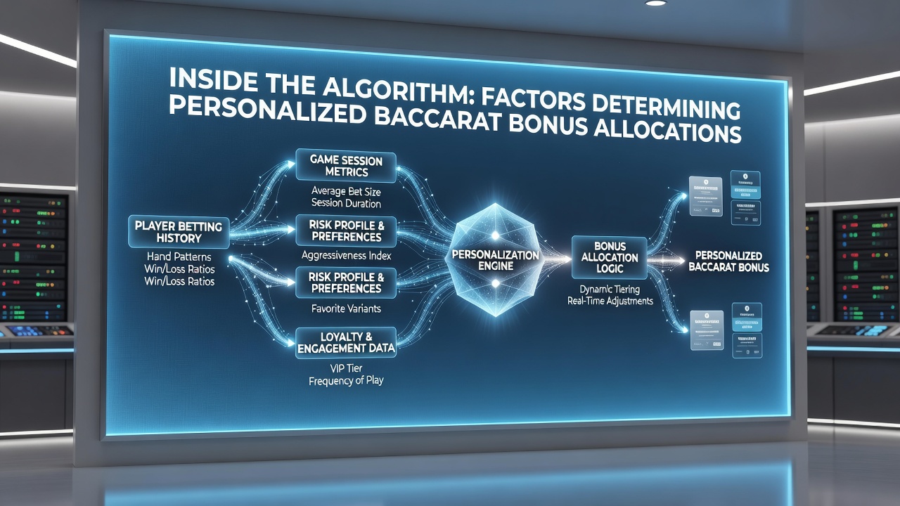 Dashboard showing real-time behavioral signals used for bonus personalization